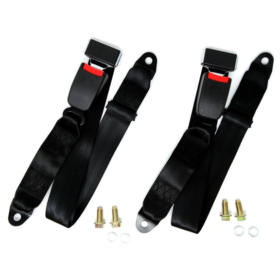 Garen Universal 2 point Replacement Seat Belt (PAIR)