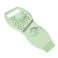 thumbnail image 1 of Fruit Parer, 3 In 1 Multi Function Lemon Squeezer Stainless Steel Vegetable Cutter PP Household Kitchen Tool For Home Kitchen Restaurant Hotel Fast Food Store, 1 of 8