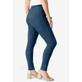 thumbnail image 3 of Roaman's Women's Plus Size Petite Plus Size Comfort Stretch Slim Leg Jean, 3 of 6