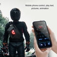 thumbnail image 4 of Mochila Inteligente LED, Control de Aplicaciones Pantalla LED MOCHILA P2 Pantalla LED DE ALTA DEFINIA DEL AUBSAL AMPLE USB 5V Para Conucció de Motocicletas, 4 of 7