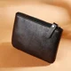 thumbnail image 2 of Nuevo Mini cartera de marca de lujo de diseñador para mujer, monedero rojo y negro de cuero PU para mujer, bolso de mano pequeño, tarjetero, 2 of 5