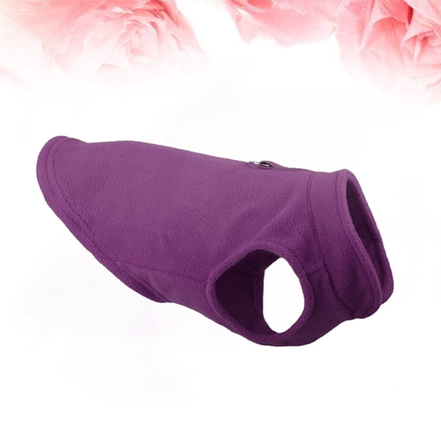 IFANLANDOR 1Ud Abrigo Para Perro En Morado Con Tela Cálida Y Cómoda Para Uso En E
