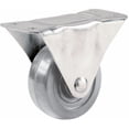 thumbnail image 1 of Shepherd Hardware 9278 3-Inch Hard Rubber Rigid Plate Caster, 210-lb Load Capacity, 1 of 4