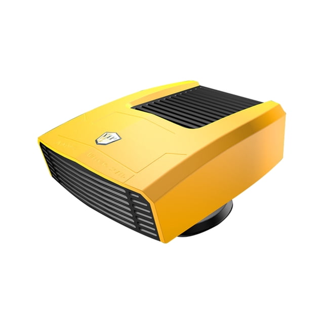 Becaristey Heater Cars Compact Size And Light Weight For Easy Installation Plug And Car Heater Portable Safety yellow 24V