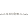 thumbnail image 3 of 925 Sterling Silver 2.75mm Link Chain Necklace Pendant Charm Cable Long, 3 of 9