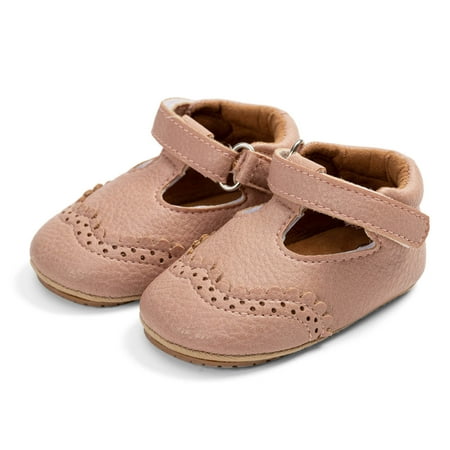 

naisibaby Baby Girls Breathable Flat Shoes Cute Non-slip Soft Summer Sandals Pink Size 12-18Months
