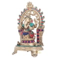 thumbnail image 2 of StatueStudio Ganesha Statue Temple Decor Lord Ganesh Murti Religious Showpiece Ganpati Idol Gift Item for Gift item for Diwali Pooja, Mandir, Home Decor and Office Table (7 X 5 X 11.5 Inch), 2 of 6