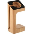 thumbnail image 1 of 1Pc Watch Charging Stand Bamboo Charging Bracket Smart Watch Holder Display Stand Compatible for Apple Watch, 1 of 9