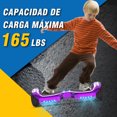 thumbnail image 3 of HOVERSTAR Hoverboard, LBW16 Chrome Color All Terrain Wide Tire, Electric Skateboard Tire with LED Light and Wireless Bluetooth Music Speaker HOVERSTAR LBW16, 3 of 7