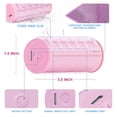 thumbnail image 6 of Rechargeable Electric Hair Curlers (2-pack) — Mini Usb Heated Bangs Curling Set: A Portable Bangs Styling Tool featuring Cordless Heated Curlers with Auto-Shutoff Function, helping you effortlessly s, 6 of 7