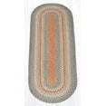 thumbnail image 2 of Home Indoor Decorative C-328 Multi 1 Jute Braided Rug, Oval 2' x 8', 2 of 2