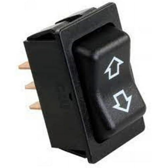 4 Pin Slide-out Switch, Black