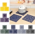 thumbnail image 2 of CIYISON Table Place Mats Table Pad Heat Insulation Silicone Material Anti-scalding Pads, 2 of 12
