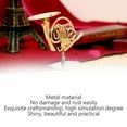 thumbnail image 3 of Miniature French Horn, Miniature French Horn Brooch Lifelike Rust  Golden  For Party, 3 of 8