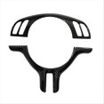 thumbnail image 1 of Carbon Fiber Car Steering Wheel Frame Trim for-BMW 3 Series E46, 1 of 5