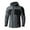 Gray, variant on Zpanxa Men's Arctic Tactical Jacket Waterproof Windproof Hooded Fleece Lined Mountaineering Coat Thermal Velvet Inner Long Sleeve Survival Gear