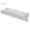 thumbnail image 2 of Harper & Bright Designs Queen Murphy Bed Cabinet Bed, Queen Size Murphy Bed with Storage Drawers, Wood Queen Wall Bed Murphy Bed Chest Murphy Bed Frame, White, 2 of 16