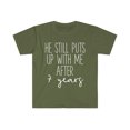 thumbnail image 1 of 7th Anniversary Wife Shirt, Gifts, Tshirt, T-shirt Tee, 1 of 2