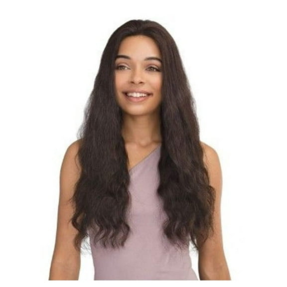 Janet Collection 100% Natural Virgin Remy Human Hair Wig- 22" Natural Part