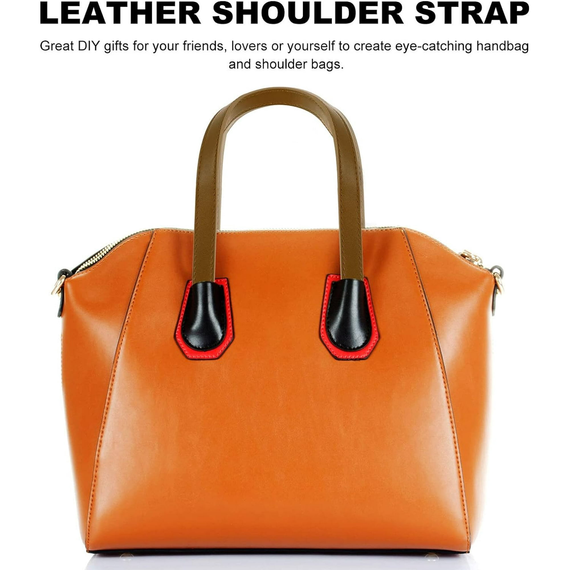Purse with handle and shoulder strap deals