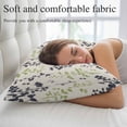 thumbnail image 5 of Grey Green Botanical Throw Pillow Covers, Rustic Country Spring Floral Summer Leaf Soft Breathable Pillow Cases with Invisible Zipper, Small Pillowcases for Couch Bed Sofa Chair 16x24 Inches, 5 of 9