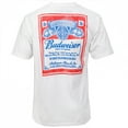 thumbnail image 3 of Budweiser T-Shirt Vintage à Étiquette devant et Dos - Petit, 3 of 5