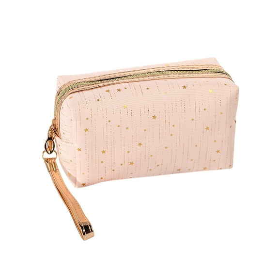 geerera Makeup Bag Cosmetic Cases Travel Makeup Bag With Compartment Protable Travel Makeup Case For Cosmetics Makeup Brushes Toiletries Travel Accessories 3x4x5 inch