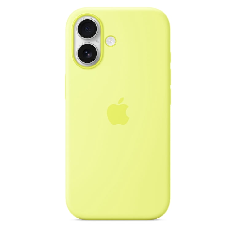 Apple iPhone 17 Silicone Case with MagSafe - Neon Yellow - Walmart.com