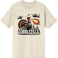 thumbnail image 3 of Turkey Gobblezilla Adult Natural Crew Neck Short Sleeve Tee-3XL, 3 of 4