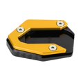 thumbnail image 5 of Soporte de extensión para soporte de estacionamiento, soporte lateral antideslizante apto para Yamaha MT 09/FZ 09/FJ 09 (dorado), 5 of 5