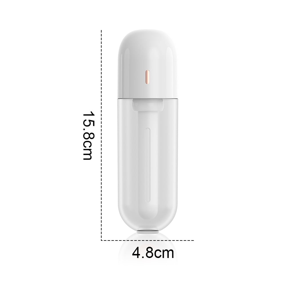 RAPOBRIX Personal Portable Humidifier - Mist Mini for Travel/Car/Baby/Bedroom (White)