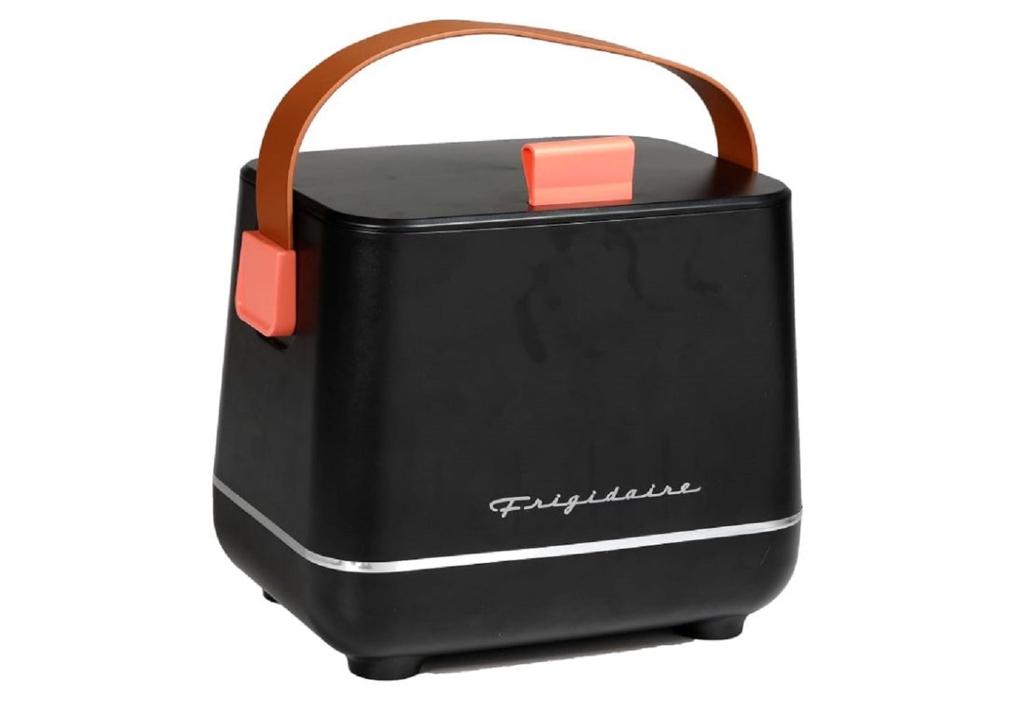 Restored Frigidaire Top Opening 6 Cans/4L Beverage Insulated Fridge or Cooler - Black (Refurbished)