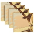 thumbnail image 5 of WOBOGO Desert Adventure Hunter Cloth Napkins 4 Pieces Soft Elegant Touch Durable Absorbent Quick Drying for Elegant Dining, 5 of 8