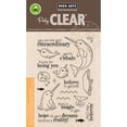 thumbnail image 2 of Hero Arts Clear Stamps 4"X6"-Believe In Yourself Narwhal, 2 of 2