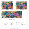 thumbnail image 2 of Yayeee Pillowcase Standard Size Set of 2 Satin Wrinkle Resistant Pillow Case, Art Plants, 2 of 7