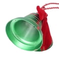 thumbnail image 2 of Campana Holiday Time 10 cm Campana Doble Escocesa Verde, 2 of 4