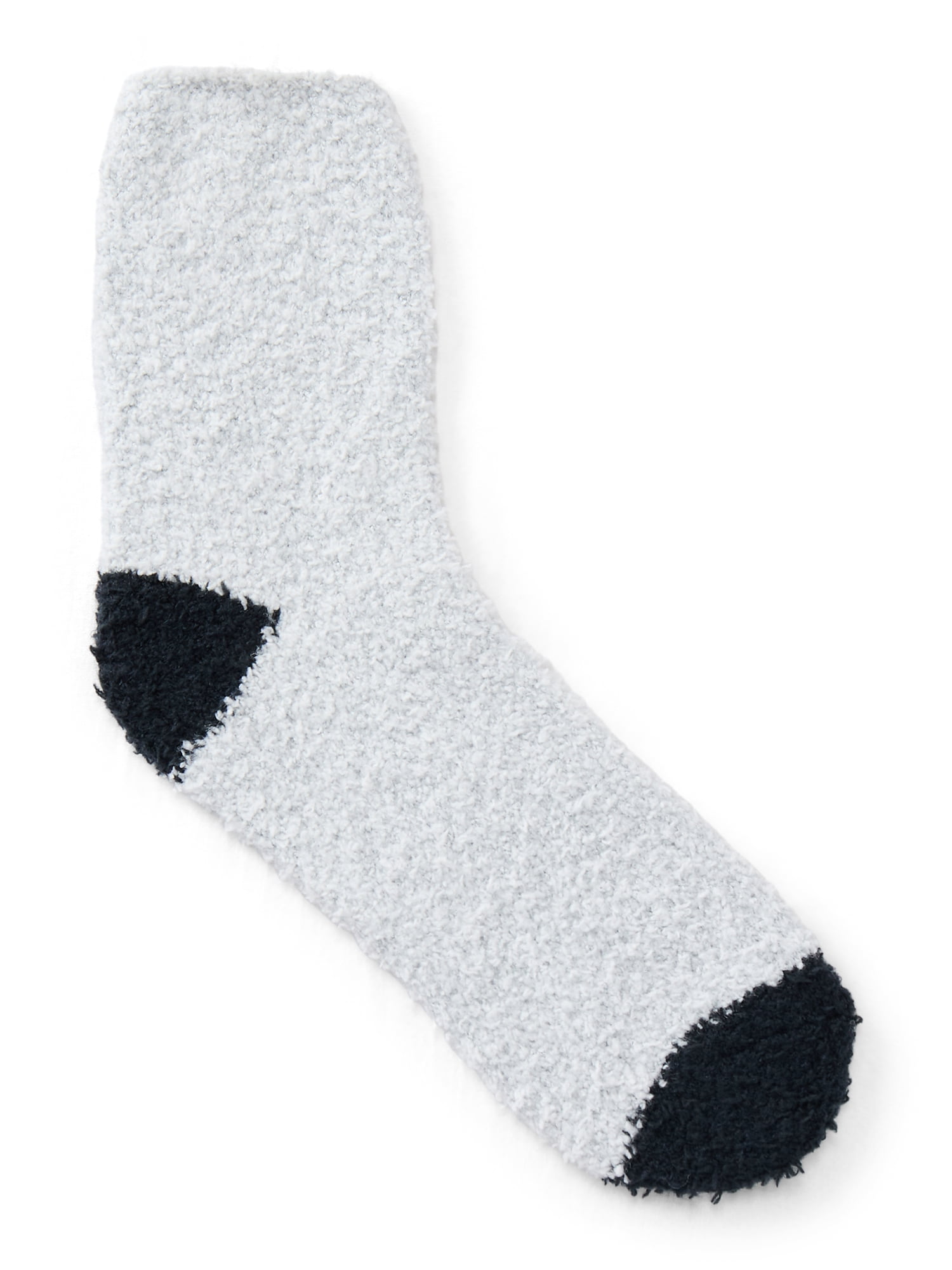 Joyspun Women's Double Layer Crew Lounge Socks, 3-Pack, Fits Shoe Sizes 4-10