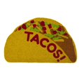 thumbnail image 1 of Entryways Basics P2280 Tacos Coir Doormat - Yellow, Red & Green, 1 of 1