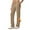 Khaki, variant on Dasayo Brown Women's Pants Fleece Lined Winter High Waist Thermal Warm Drawstring Pants Womens Slacks L