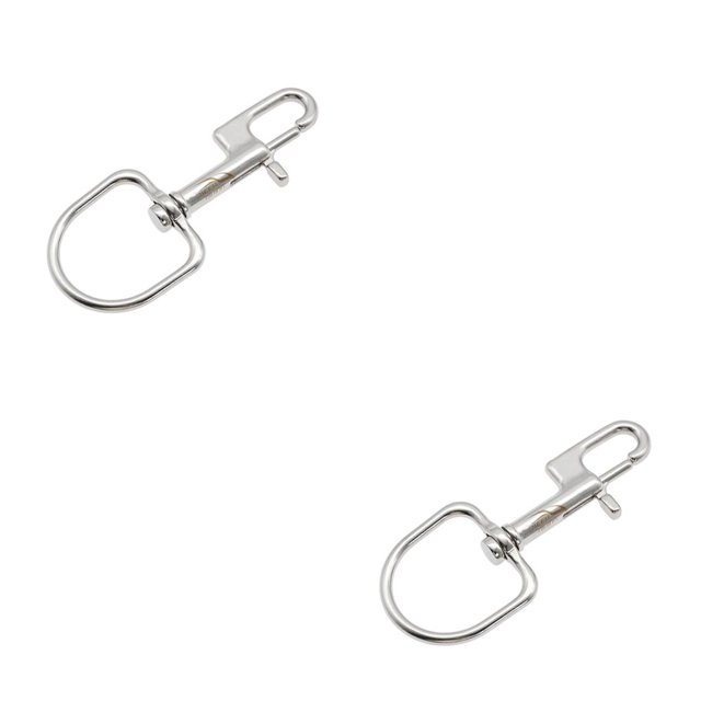 Advancent Perno desmontable de acero inoxidable, gancho a presión, buceo Flexible, buceo libre al aire libre, ganchos para deportes acuáticos Type1 NO1