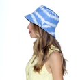 thumbnail image 5 of Empire Cove Tie Dye Stripes Bucket Hat Reversible Fisherman Cap Women Men Blue, 5 of 5