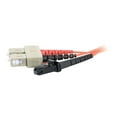 thumbnail image 2 of C2G 5m MTRJ-SC 62.5/125 OM1 Duplex Multimode PVC Fiber Optic Cable - Orange - patch cable - 16.4 ft, 2 of 3