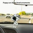 thumbnail image 4 of CxhicLuv Puppy Bobble Dashboard Car Ornament, Cute Car Decorations for Interior, Swinging Resin Bobblehead, Teenager Car Accessories & Fun Car Ornaments, Unique Holiday Gift Idea, 4 of 8