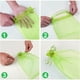 thumbnail image 5 of Paquete de 60 bolsas protectoras de frutas, 20 x 30 cm, bolsas protectoras para uvas, con cordón, bolsas de organza para jardín contra avispas, drosophila, escarabajos (verde musgo), 5 of 5