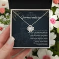thumbnail image 6 of JEMINES Quinceañera 15th Anos Feliz Cumpleaños Regalo para Hija Nieta Daughter Granddaughter Niece Sister Teen Girls Birthday Gift, Quince Años Collar Joyería Con Mensaje en Español, 6 of 7