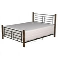 thumbnail image 4 of Hillsdale Furniture Raymond Metal Queen Bed with Wood Posts and Frame, 4 of 12
