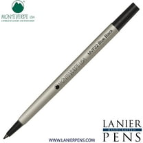 Lanier Combo Pack - 1 Pack - Monteverde Rollerball P22 Paste Ink Refill Compatible with most Parker Style Rollerball Pens - BlueBlack (Fine Tip 0.6mm)