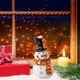 thumbnail image 4 of Figuras navideñas de muñeco de nieve para mesa | Decoración navideña de resina | Figura navideña blanca de muñeco de nieve para centros de mesa y repisas | Adorno compacto para mesa navideña, 4 of 6