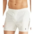 thumbnail image 2 of Polo Ralph Lauren Men's White Classic Fit 3 Pack Woven Boxers, XL, 2 of 3