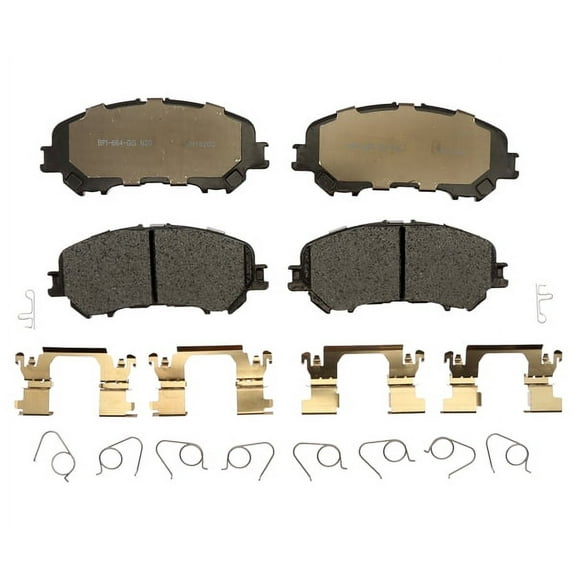 Raybestos MGD1737CH R-Line; Ceramic Disc Brake Pad Set Fits select: 2014-2020 NISSAN ROGUE, 2017-2020 NISSAN ROGUE SPORT